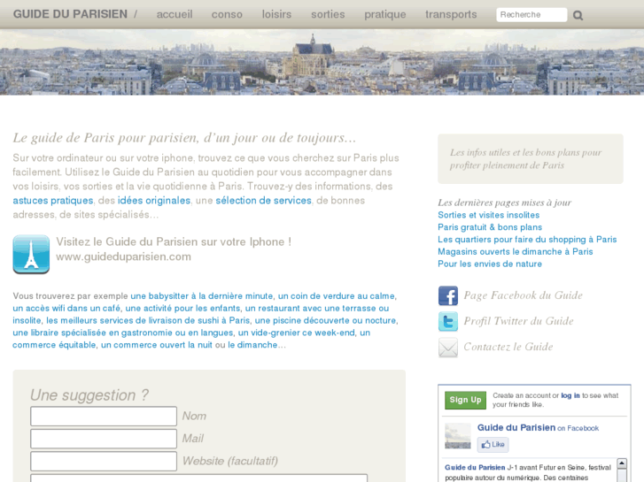 www.guideduparisien.com