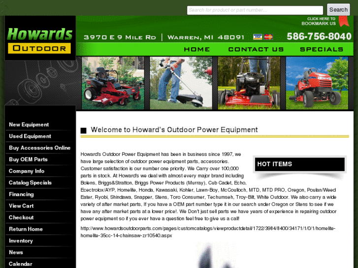 www.howardsoutdoorparts.com