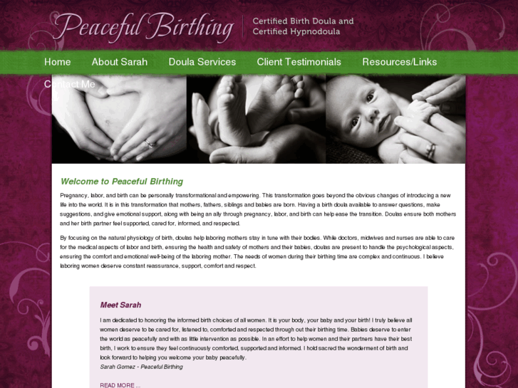 www.peaceful-birthing.com