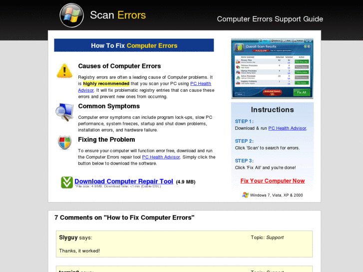 www.scanerrors.com