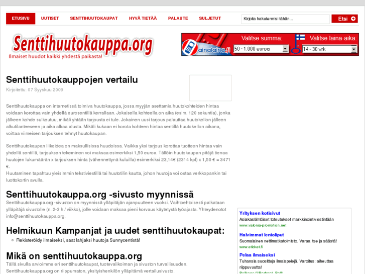 www.senttihuutokauppa.org