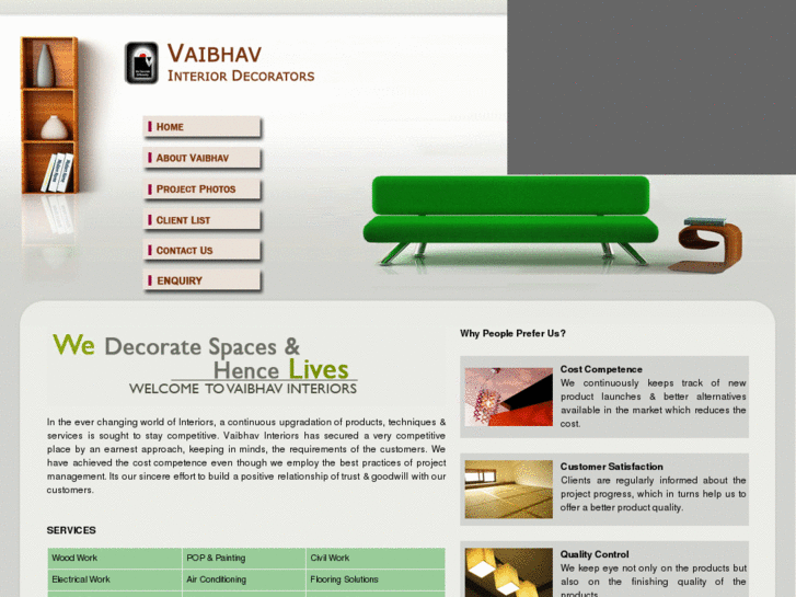 www.vaibhavinteriors.com