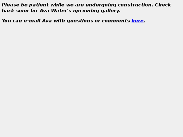 www.avawaters.com
