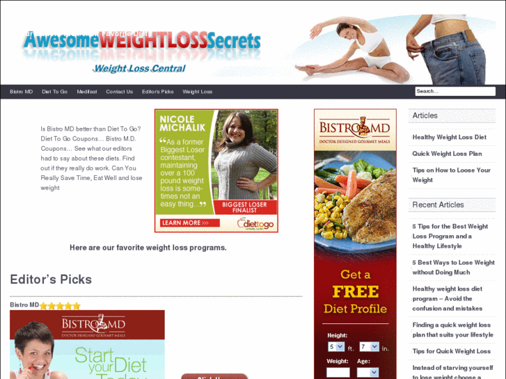 www.awesomeweightlosssecrets.com