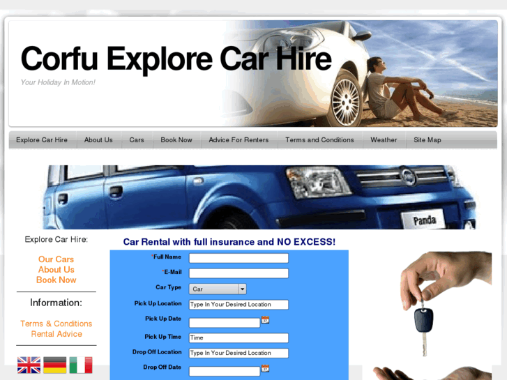 www.corfuexplorecarhire.com