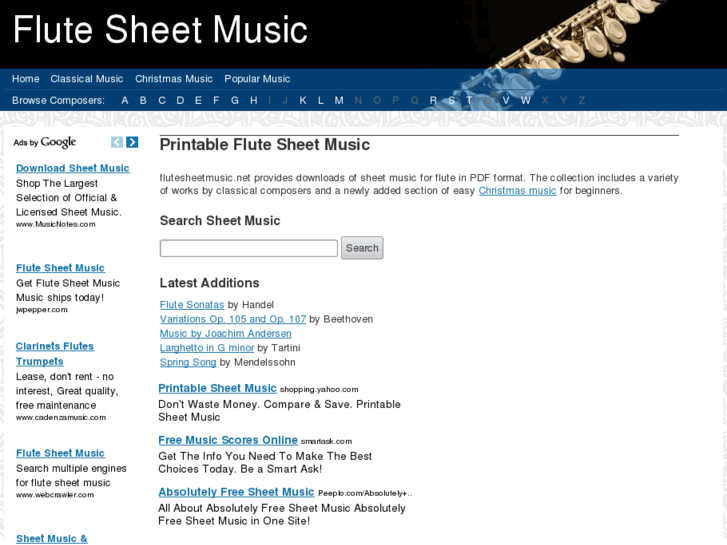 www.flutesheetmusic.net