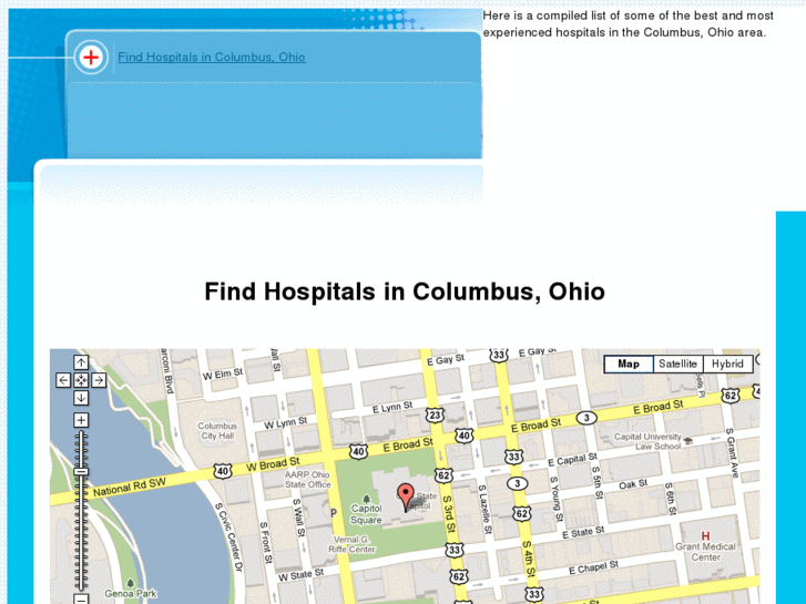 www.hospitalsincolumbusohio.com