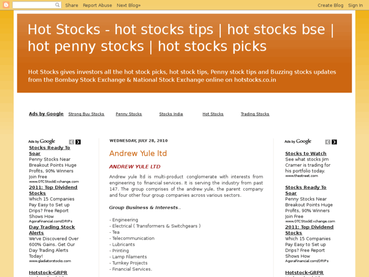 www.hotstocks.co.in