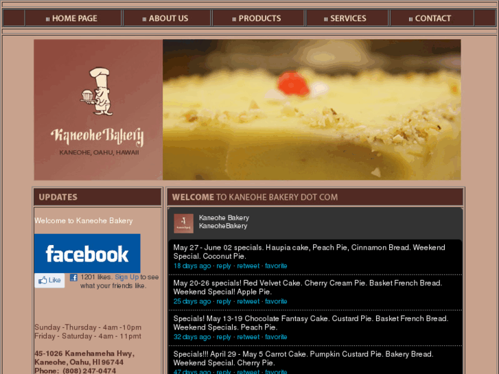 www.kaneohebakery.com