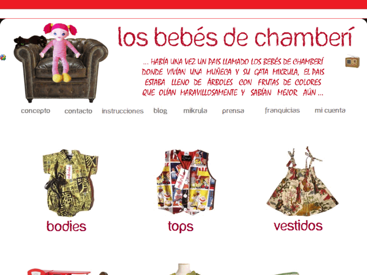 www.losbebesdechamberi.com