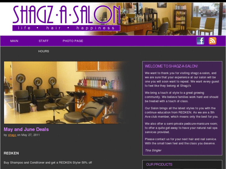 www.shagzasalon.com