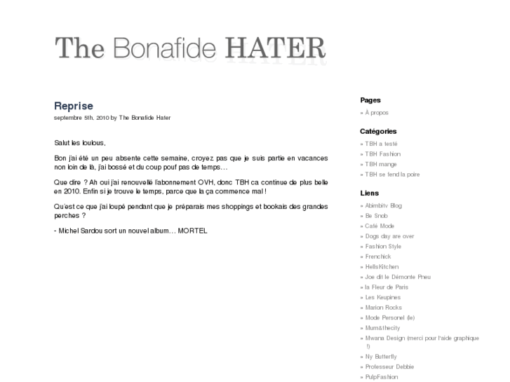 www.thebonafidehater.fr