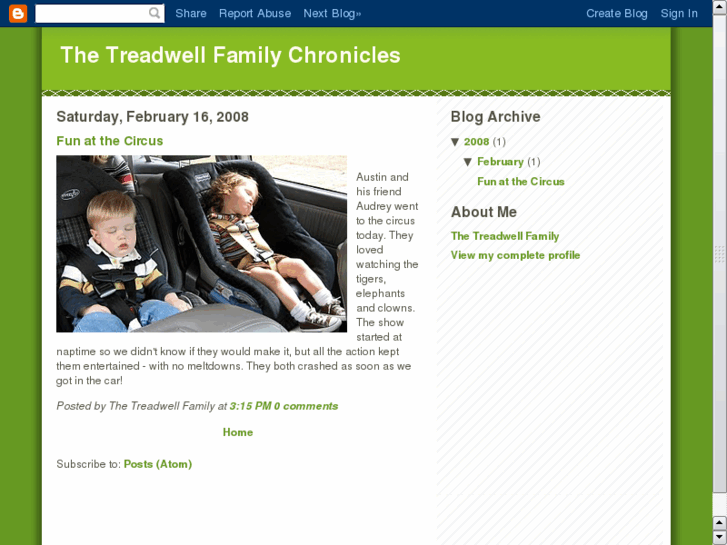 www.thetreadwellfamily.com