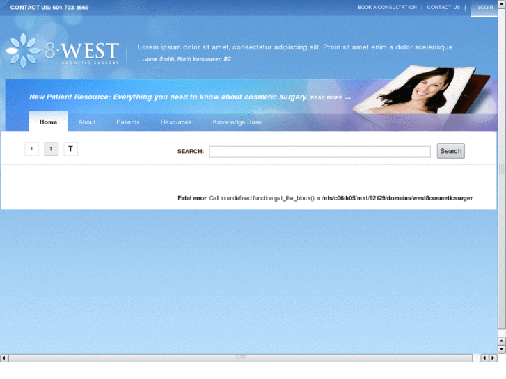 www.west8cosmeticsurgery.com