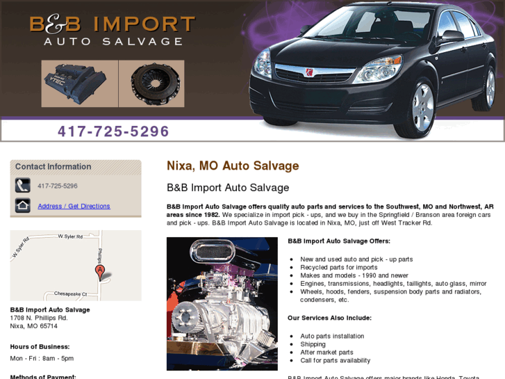www.bandbimportautosalvage.com