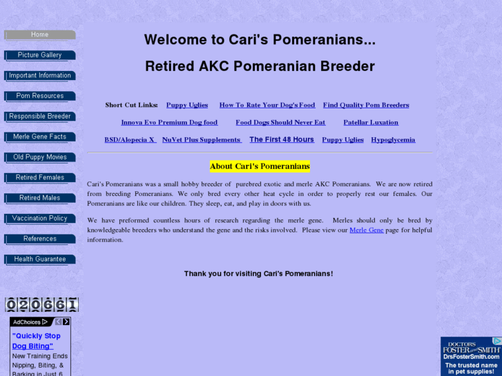 www.carispomeranians.com