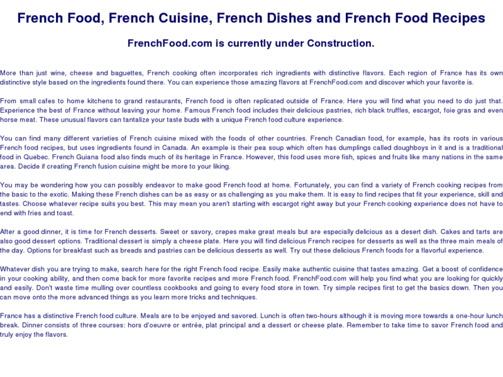 www.frenchfood.com