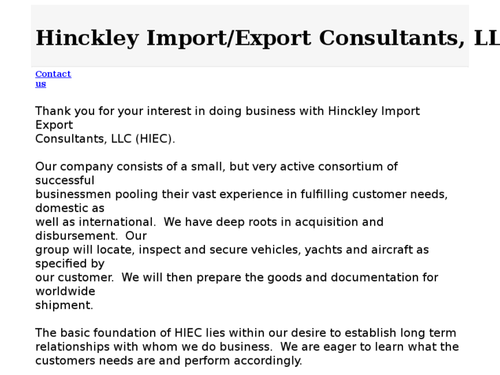 www.hinckleyexport.com