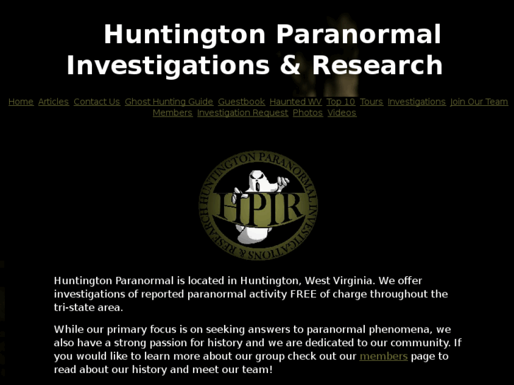 www.huntingtonparanormal.com