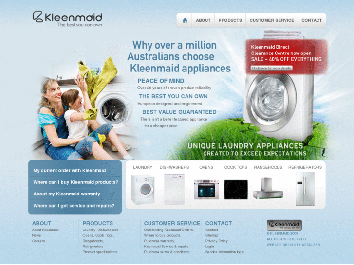 www.kleenmaid-appliances.com