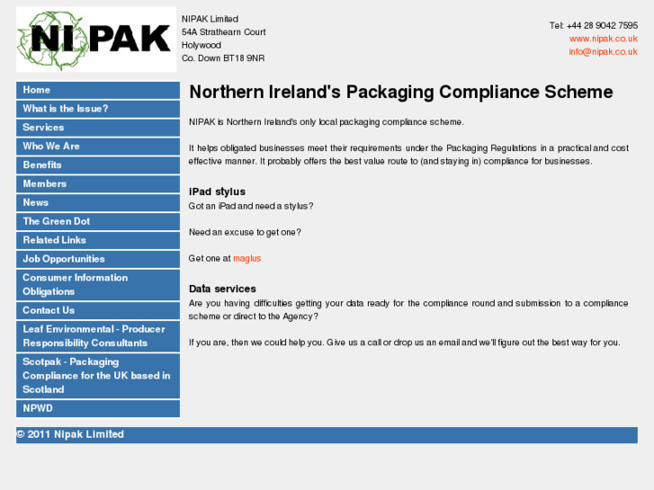 www.nipak.co.uk