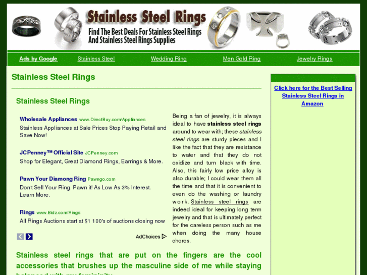 www.stainlesssteelrings.org