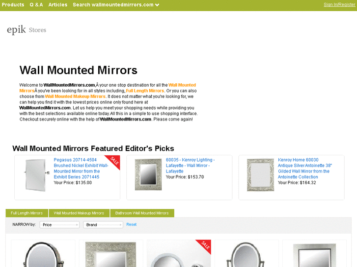 www.wallmountedmirrors.com