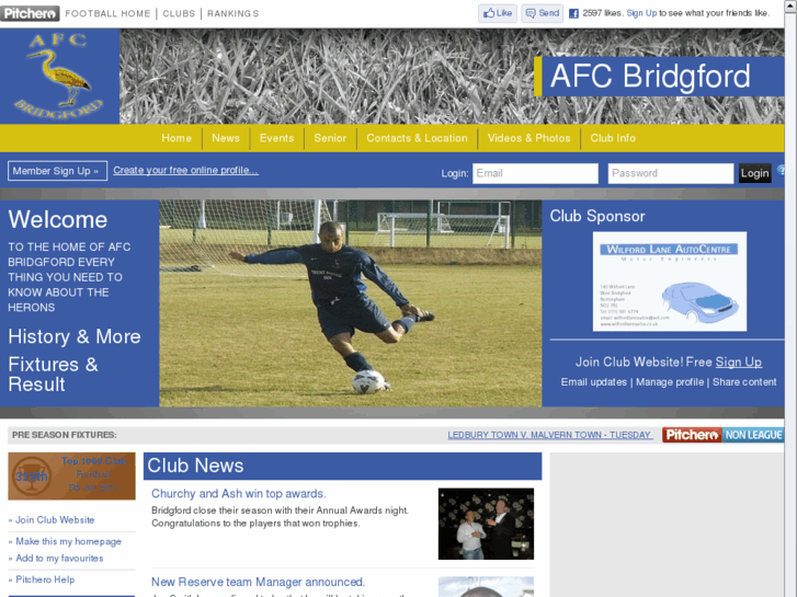 www.afcbridgford.com