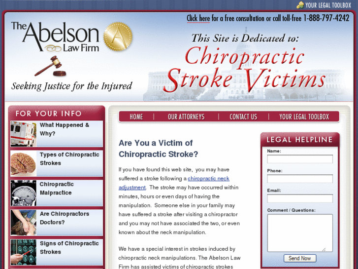 www.chiropracticstrokevictims.com