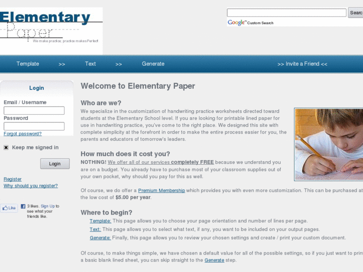 www.elementarypaper.com