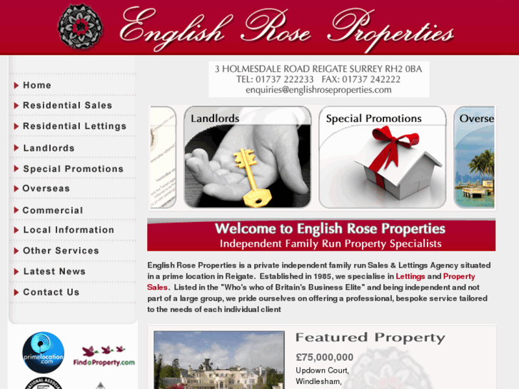 www.englishroseproperties.com