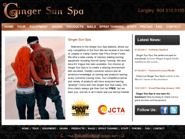 www.gingersunspa.com