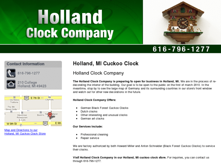 www.hollandclock.com