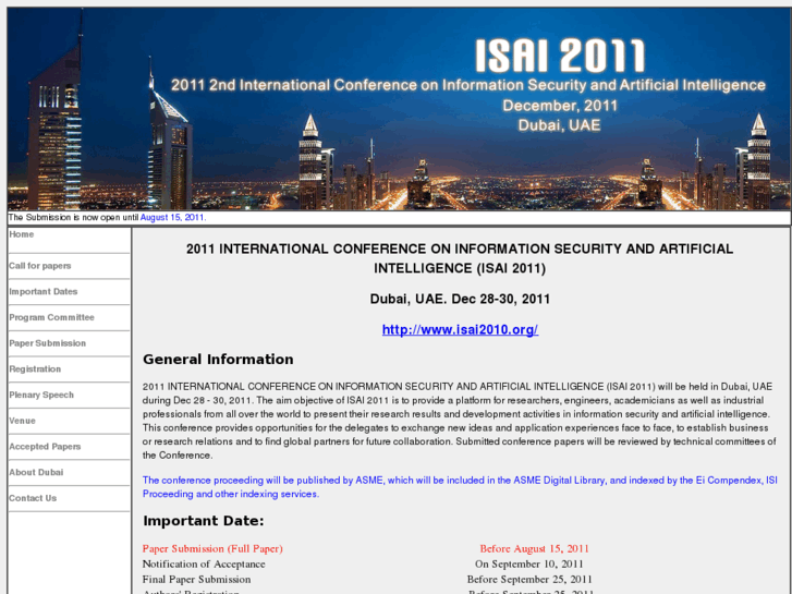 www.isai2010.org