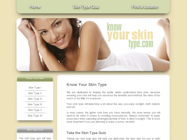 www.knowyourskintype.com