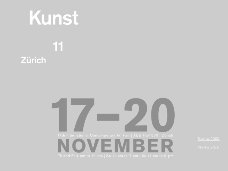 www.kunstzuerich.ch