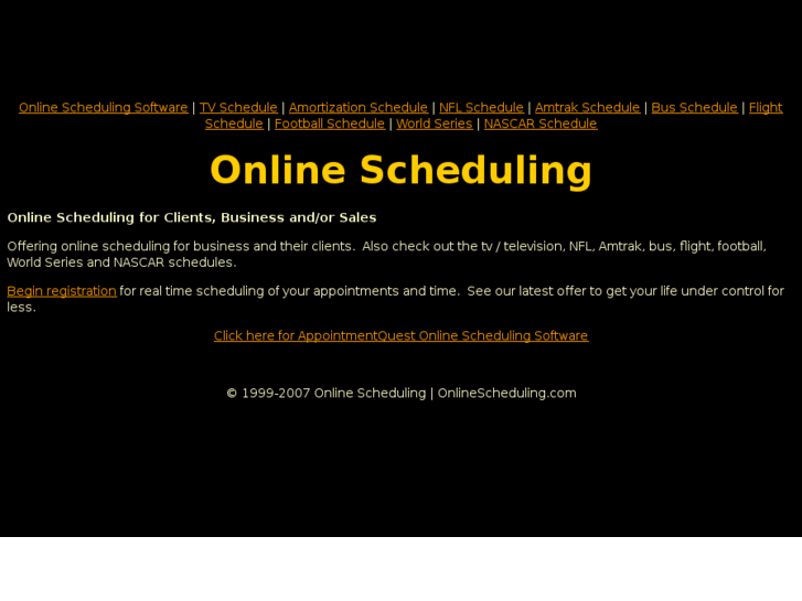 www.onlinescheduling.com