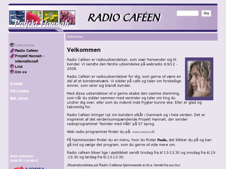 www.radiocafeen.dk