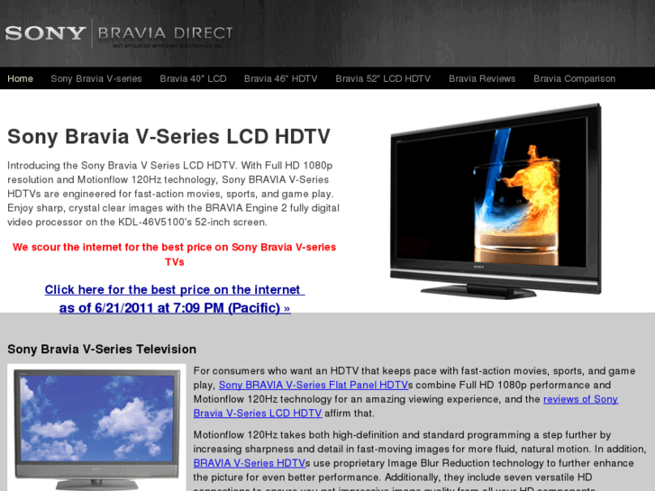 www.sony-bravia-v-series.com