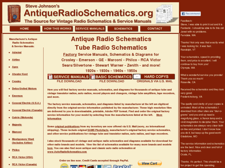 www.tuberadioschematics.com