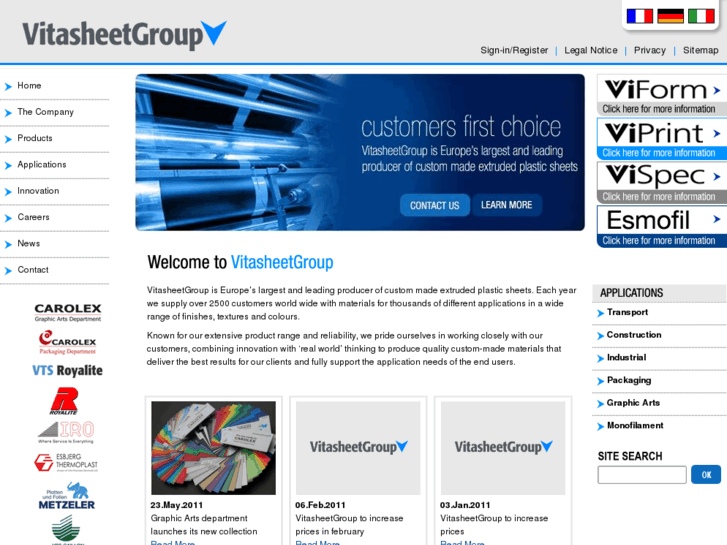 www.vitasheetgroup.com