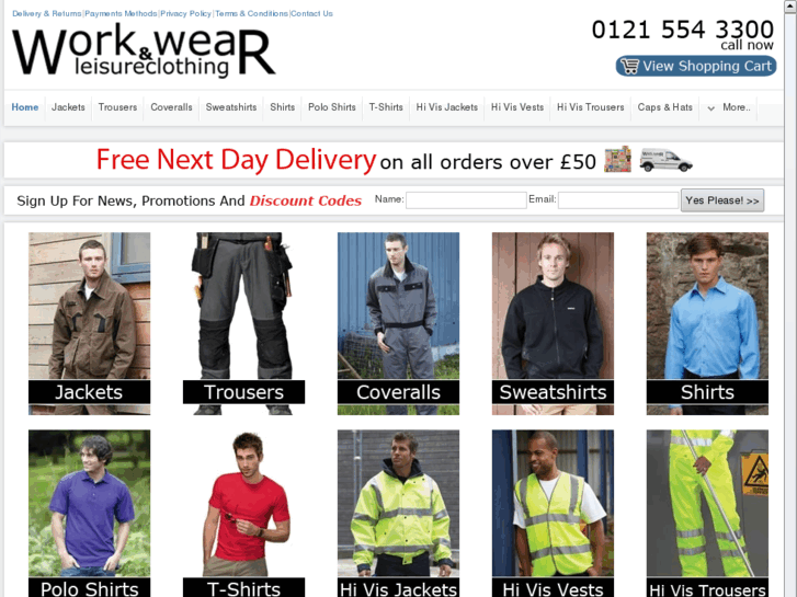 www.workwearandleisureclothing.com