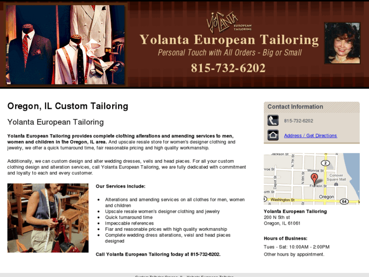 www.yolantaeuropeantailoring.com