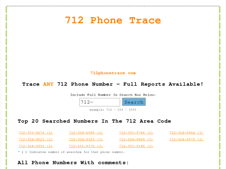 www.712phonetrace.com