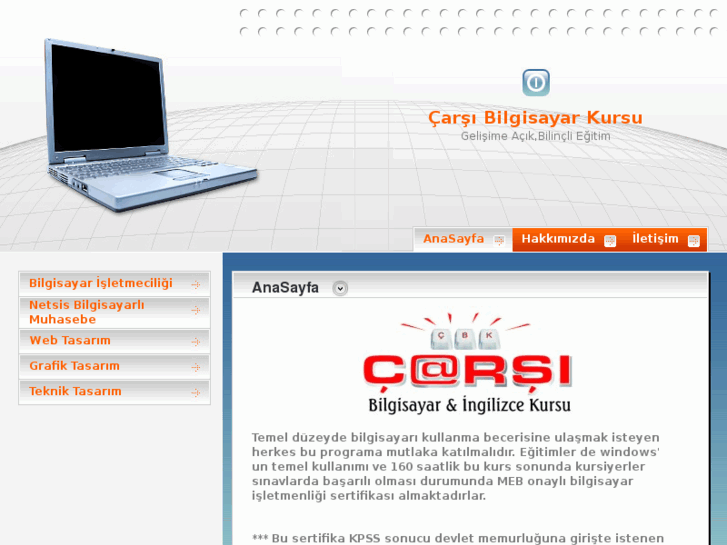 www.carsibilgisayarkursu.com