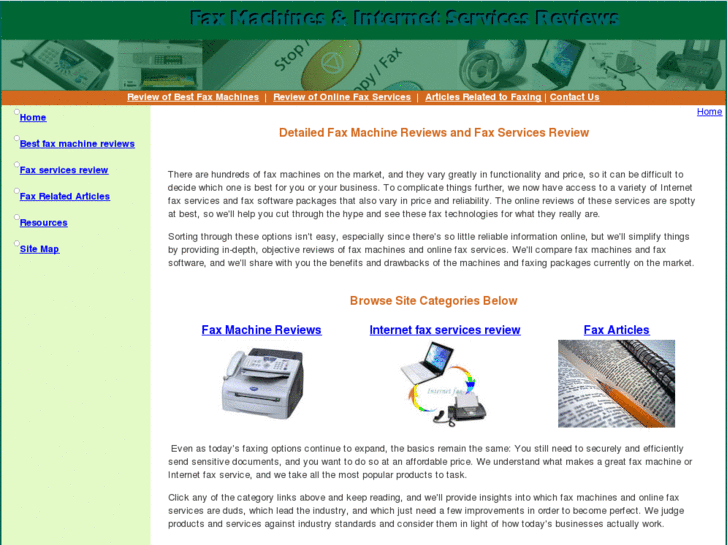 www.faxmachinereviews.net