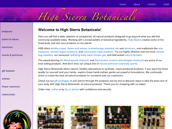 www.highsierrabotanicals.com