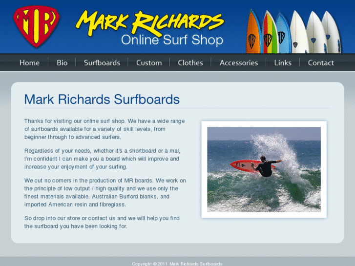 www.markrichardssurfboards.com