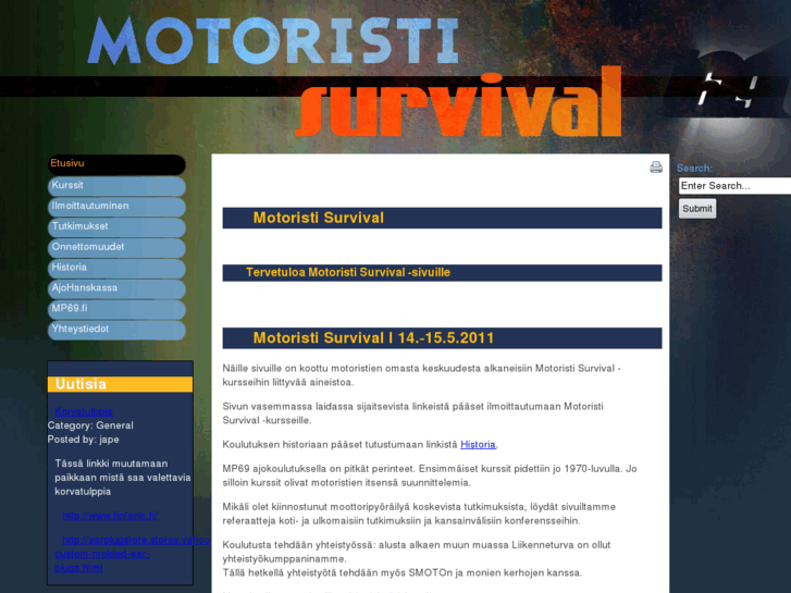 www.motoristisurvival.fi