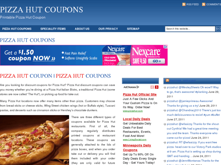 www.pizzahutcoupon.org